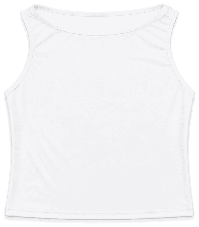 Molde de Musculosa cuello bote
