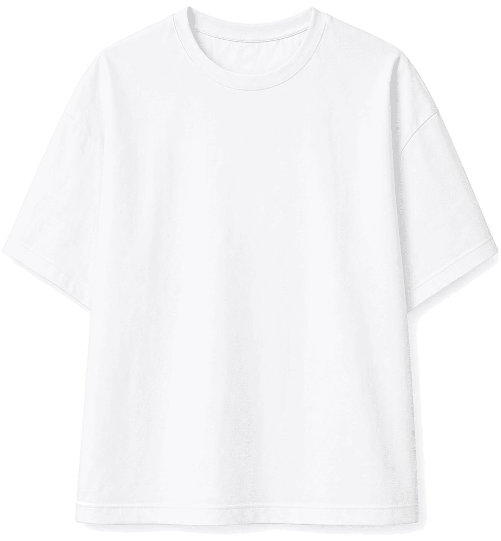 Molde de Remera boxy
